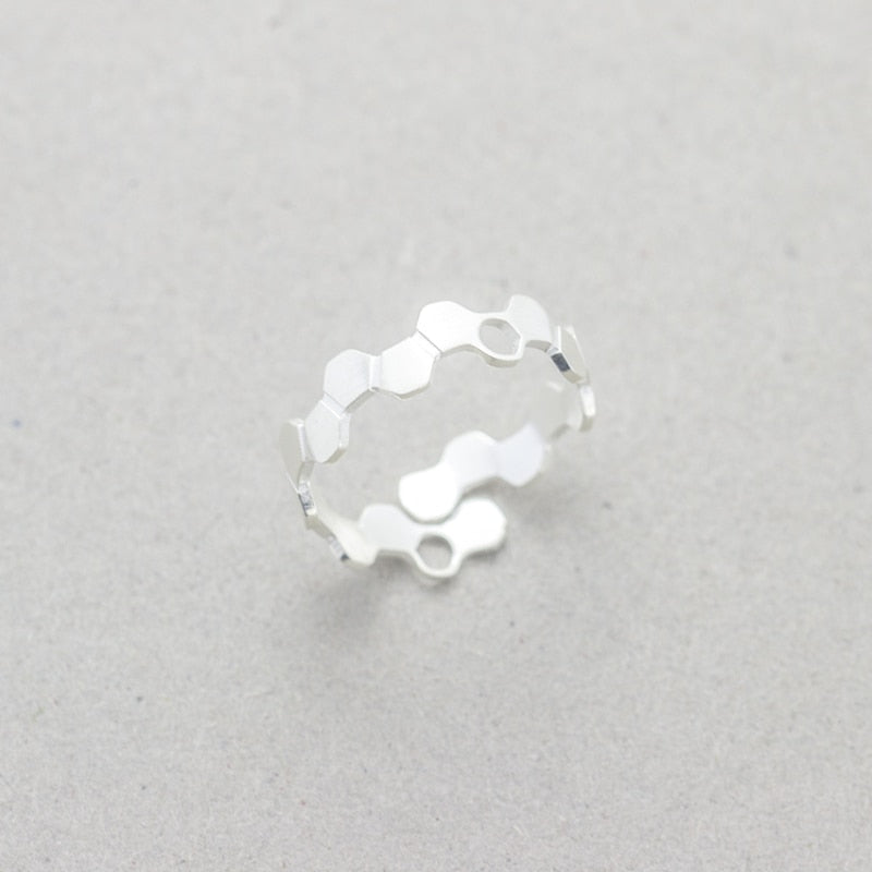 Hexagon Fashion Ring