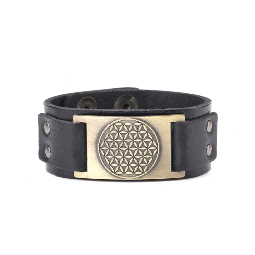 Supernatural Design Leather Bracelet