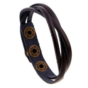 Leather Wrap Bracelet